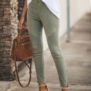 Green/Blue Beulah Moto Jeggings Size M